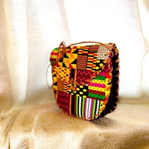 African fabric bag